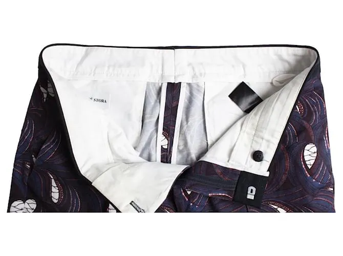 Autre Marque Cloe Stora, pantalones con estampado multicolor 