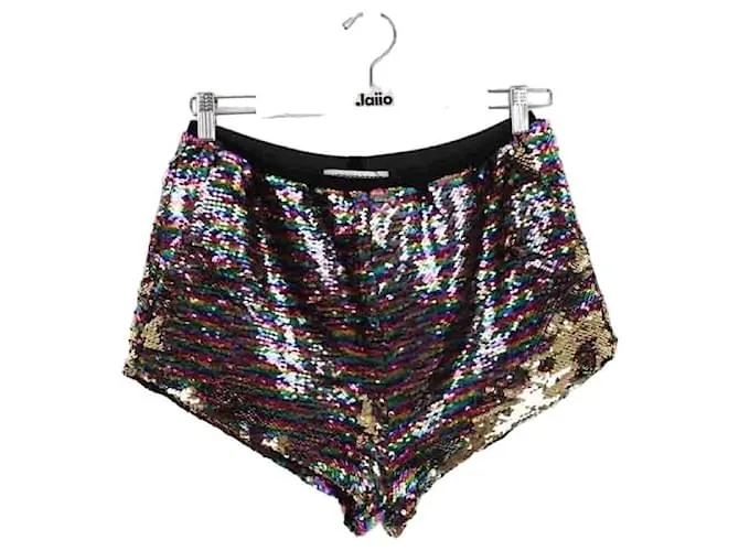 Autre Marque Mini shorts multicolores 