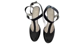 Autre Marque sandalias negras con tacones tipo Salomé Farrutx T.37,5-38 Negro 