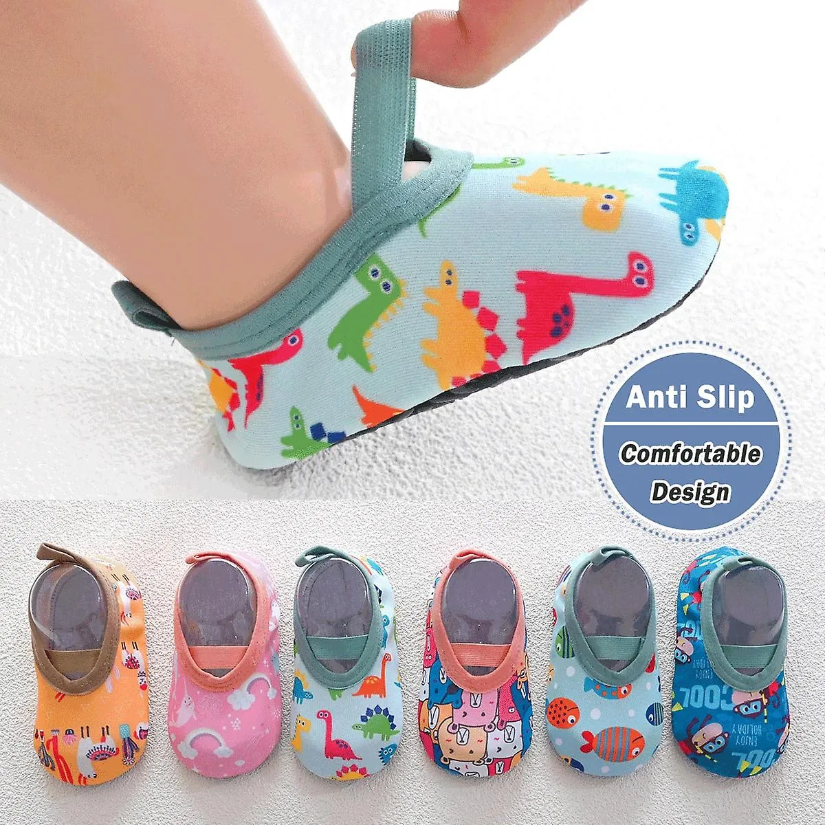 Baby kids water sport sneakers beach socks children swimming aqua barefoot shoes surfing fishing diving slippers for boys girls