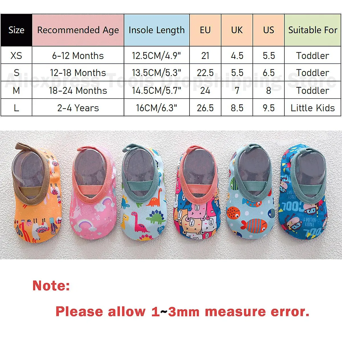 Baby kids water sport sneakers beach socks children swimming aqua barefoot shoes surfing fishing diving slippers for boys girls