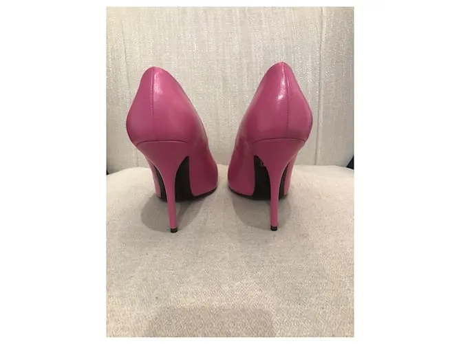 BALENCIAGA Tacones T.UE 40 Cuero Rosa 