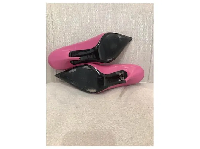 BALENCIAGA Tacones T.UE 40 Cuero Rosa 