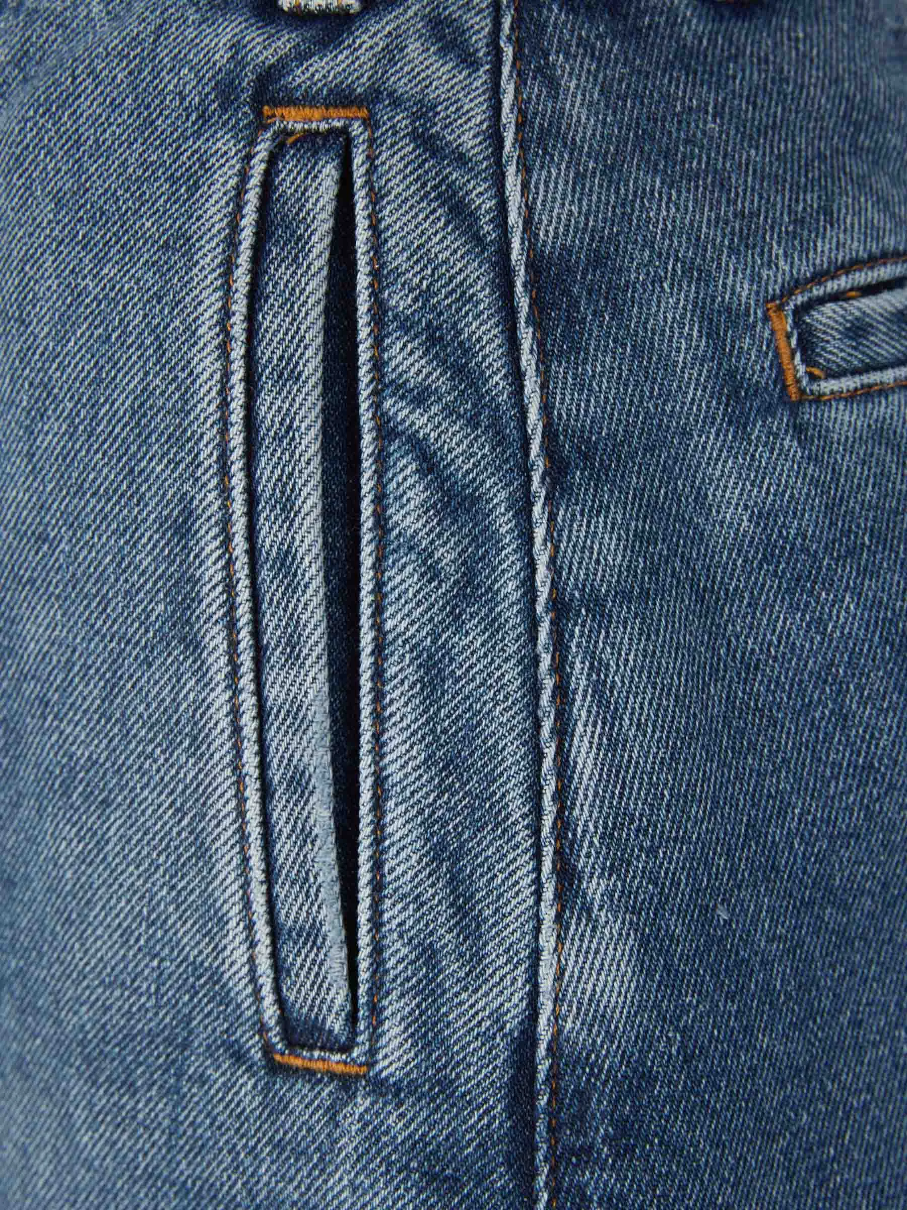 Balmain Shorts Denim Botones
