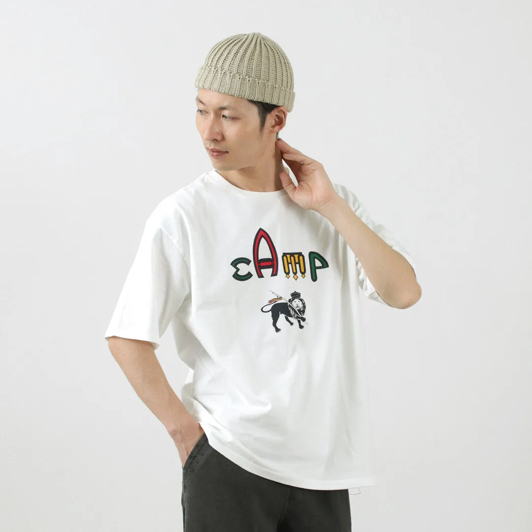 Camiseta de logotipo de Cal o Line / Camp