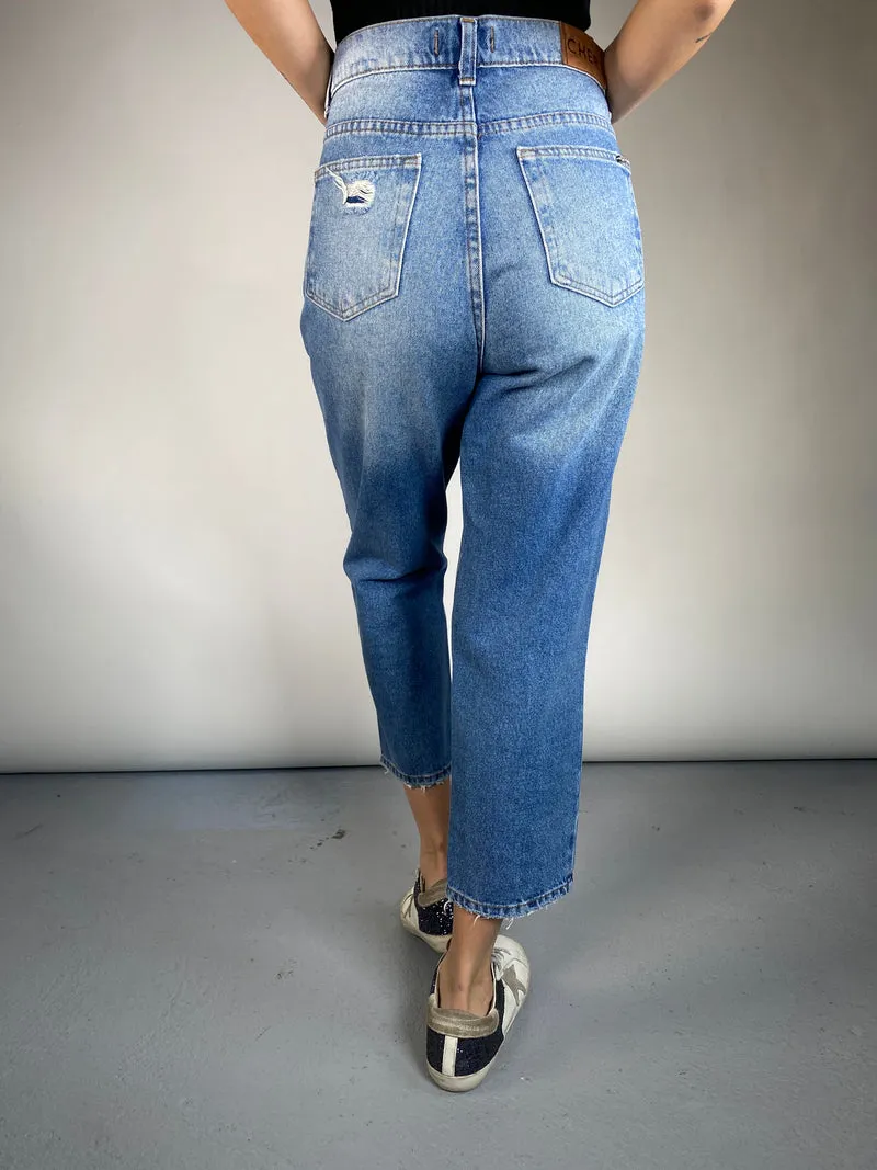 CHER Jeans Rasgado