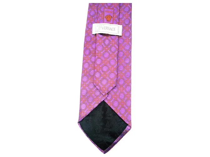 CORBATA VERSACE Púrpura 