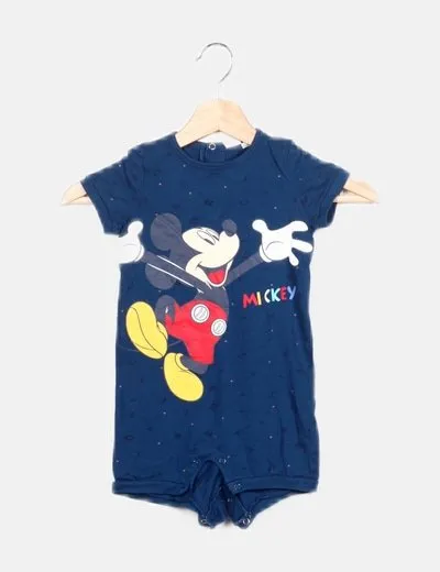 Disney Pijama azul dibujo Mickey