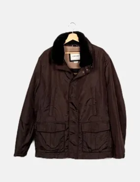 Geox Parka basica marrón