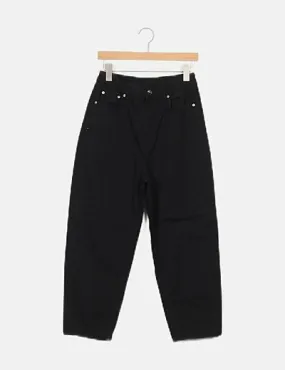H&M Jeans denim boyfriend negro