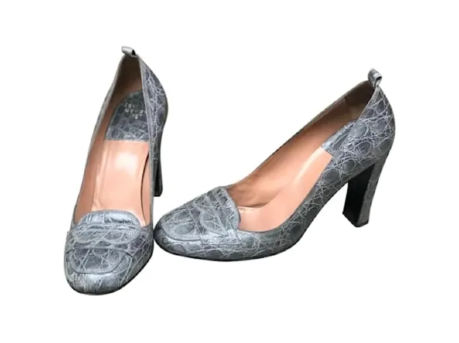 LAURENCE DACADE Tacones T.UE 39 Cuero Gris 