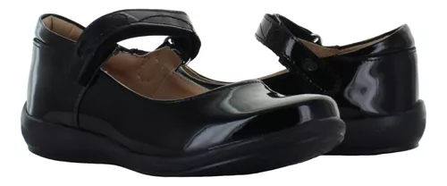 Lia Zapato Balerina Moda Formal Charol Contactel Niña 89627