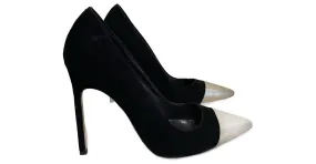 MANOLO BLAHNIK Tacones T.UE 35 ante Negro 