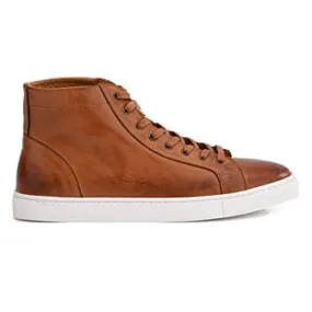 Patina Chestnut high top trainers - HAWTHORNE