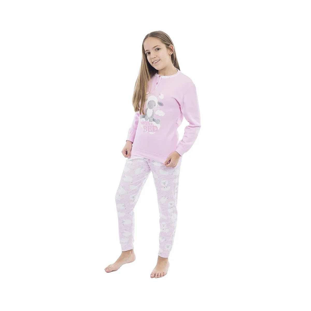 PIJAMA INTERLOCK OVEJITAS