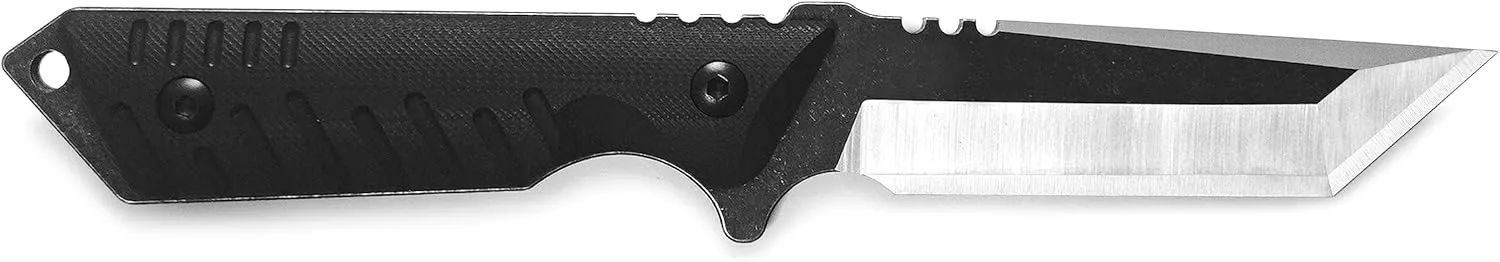 Range HK25 cuchillo de senderismo  acampada  bushcraft  caza  supervivencia con mango antideslizante G10 y funda kydex