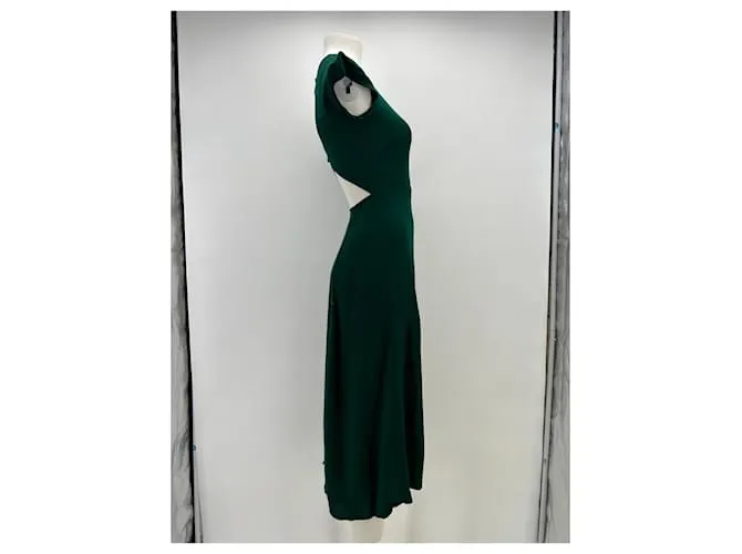 REFORMATION Vestidos T.US 0 Viscosa Verde 