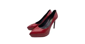 SAINT LAURENT Tacones T.UE 37 Charol Roja 