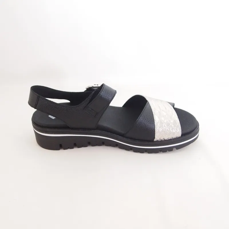 Sandalias Piesanto 230778 Negro-Arena