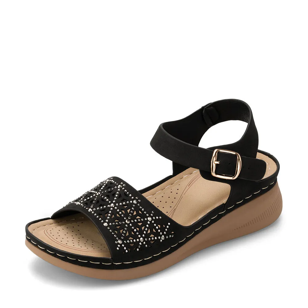 Sandalias Sancha Negro Weide