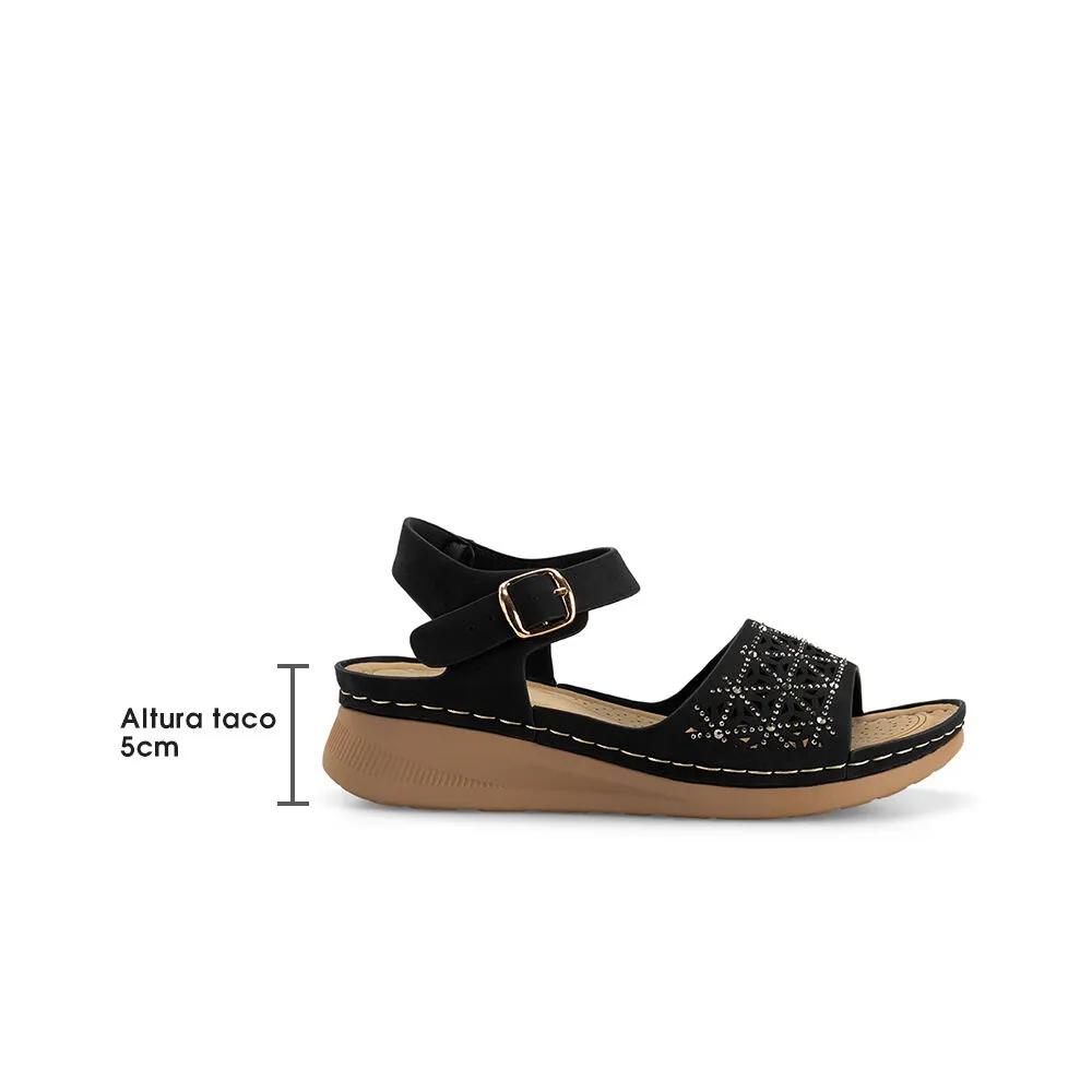 Sandalias Sancha Negro Weide