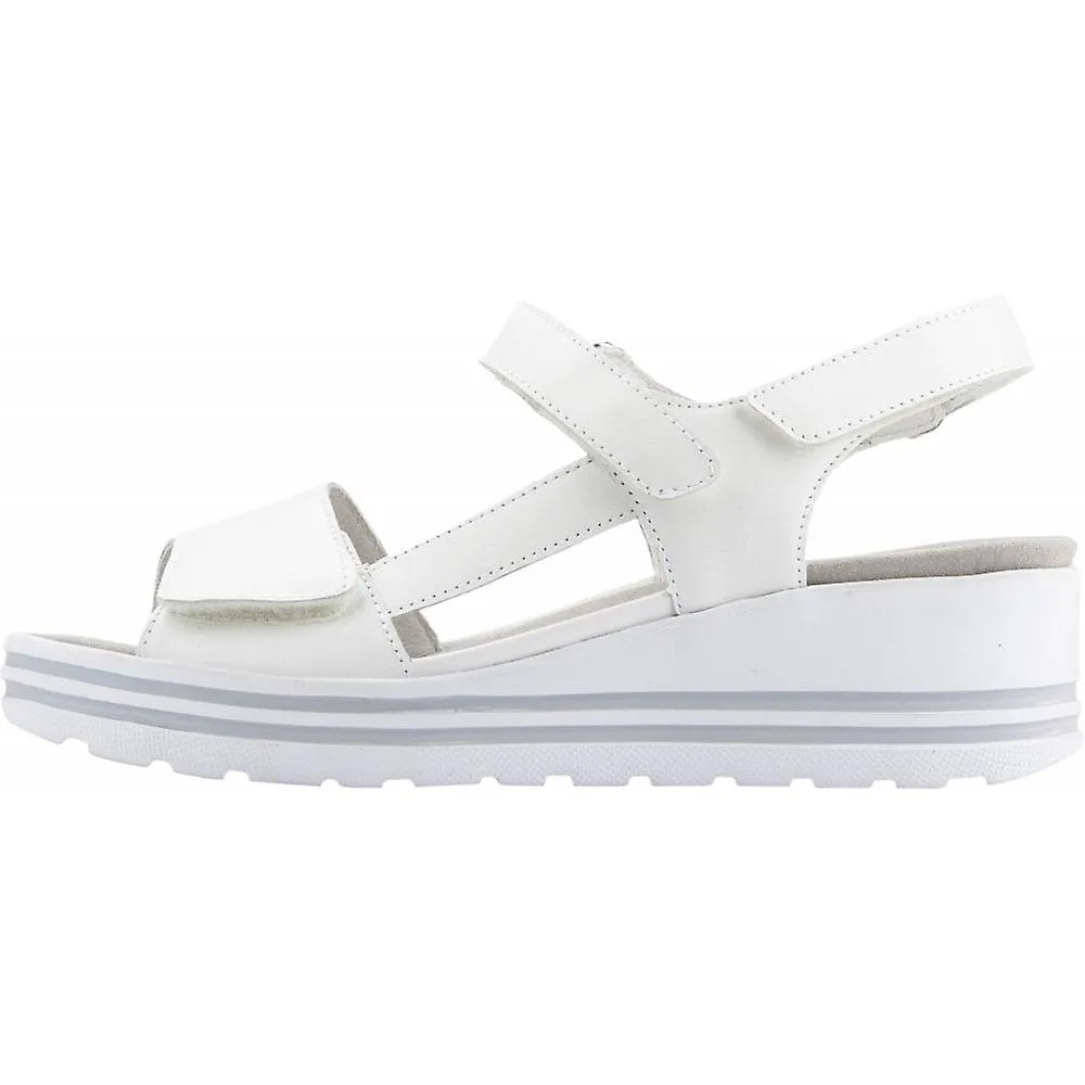 Sandalias Waldläufer para mujer 728003 blanco