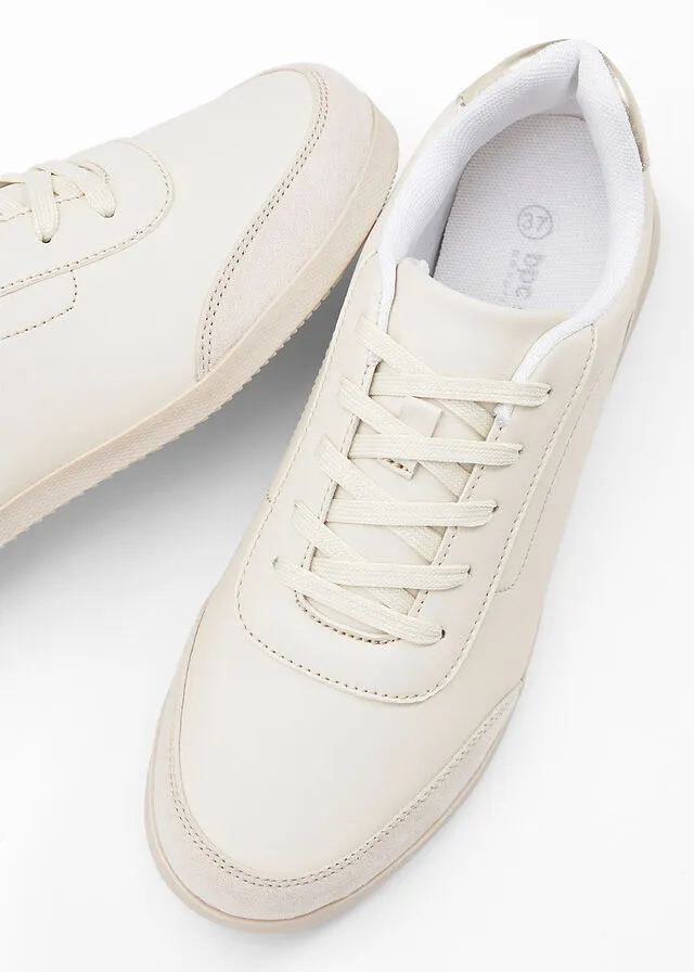 Sneakers bajos Beige