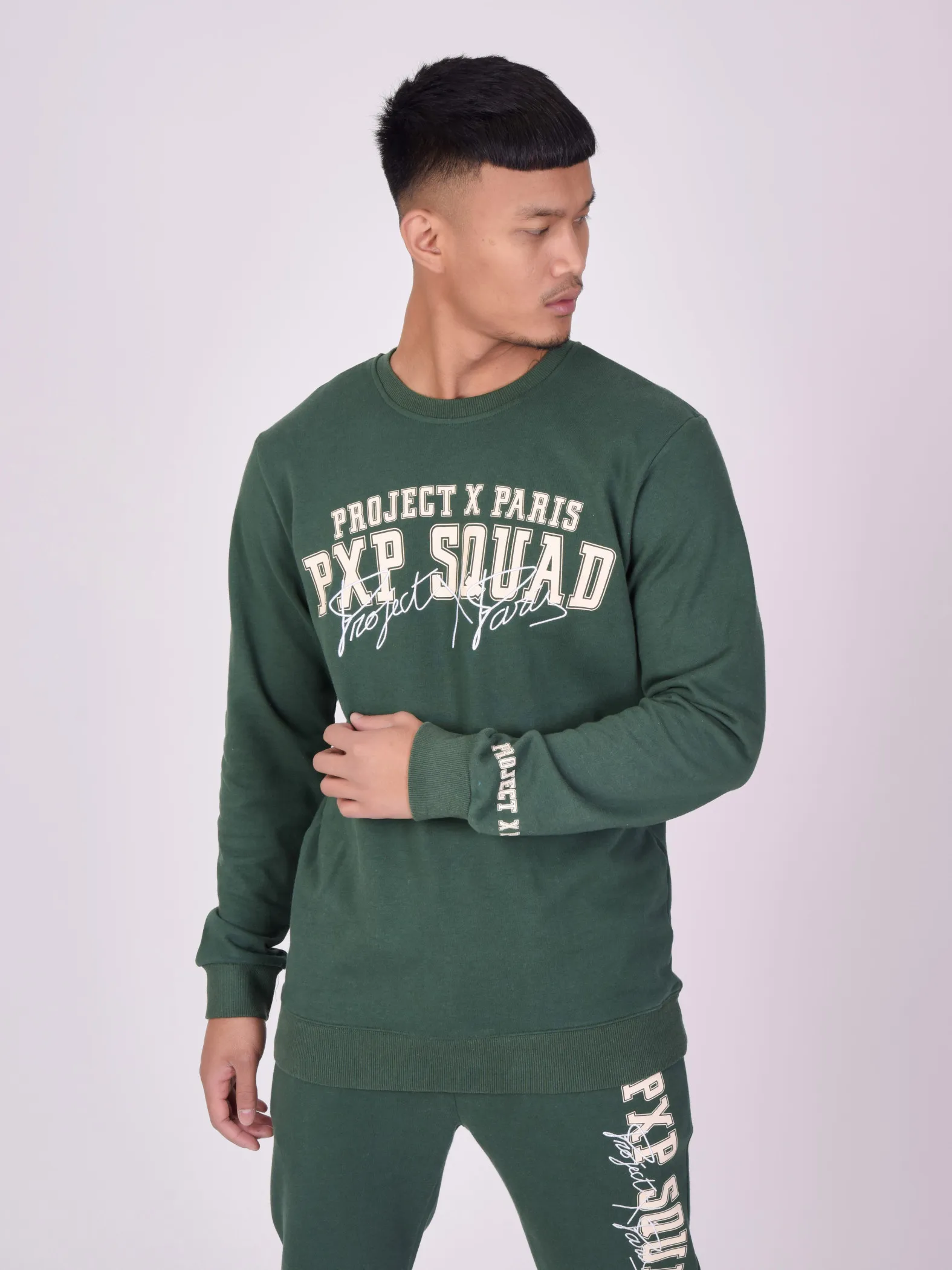 Sudadera de cuello redondo 