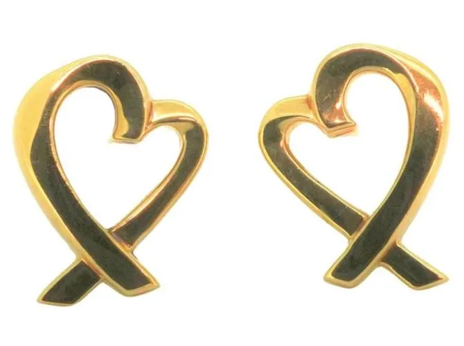 Tiffany & Co Pendientes de oro amarillo Tiffany 