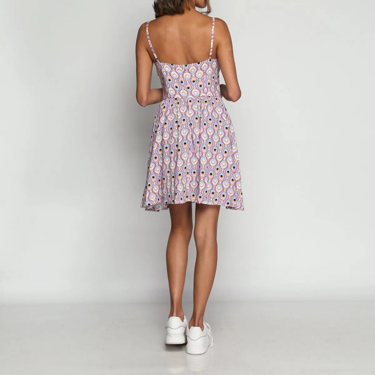 Vestido Con Tiras Now Sensse